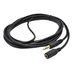 GENERICO - Cable de Extensión para Audífonos de 3 Metros