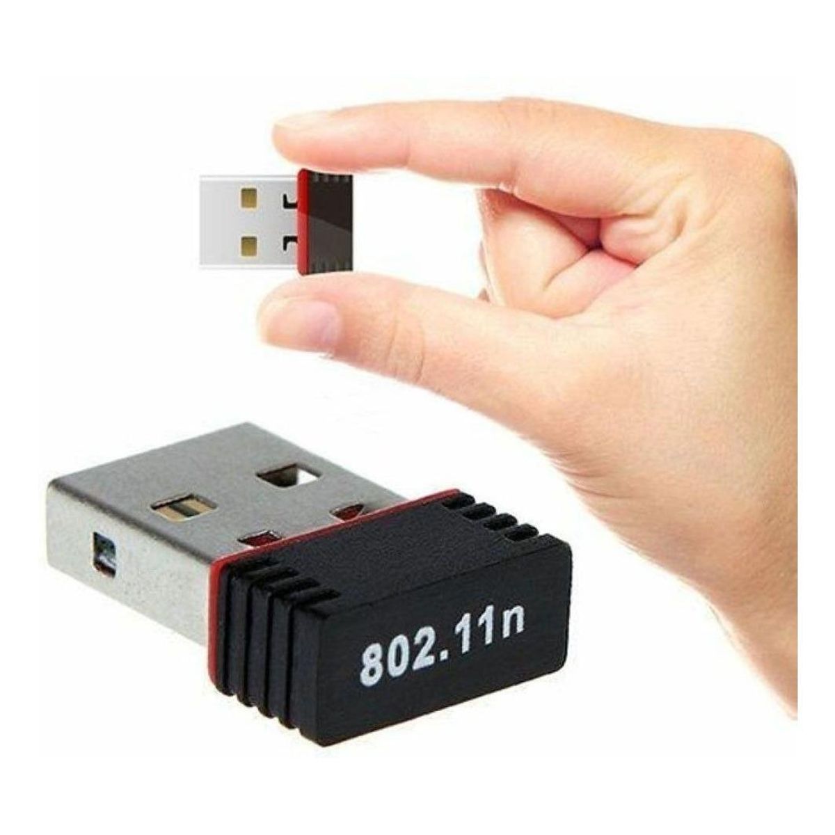 GENERICO - Adaptador Wifi USB 20 de 150 Mbps para PC y Notebooks