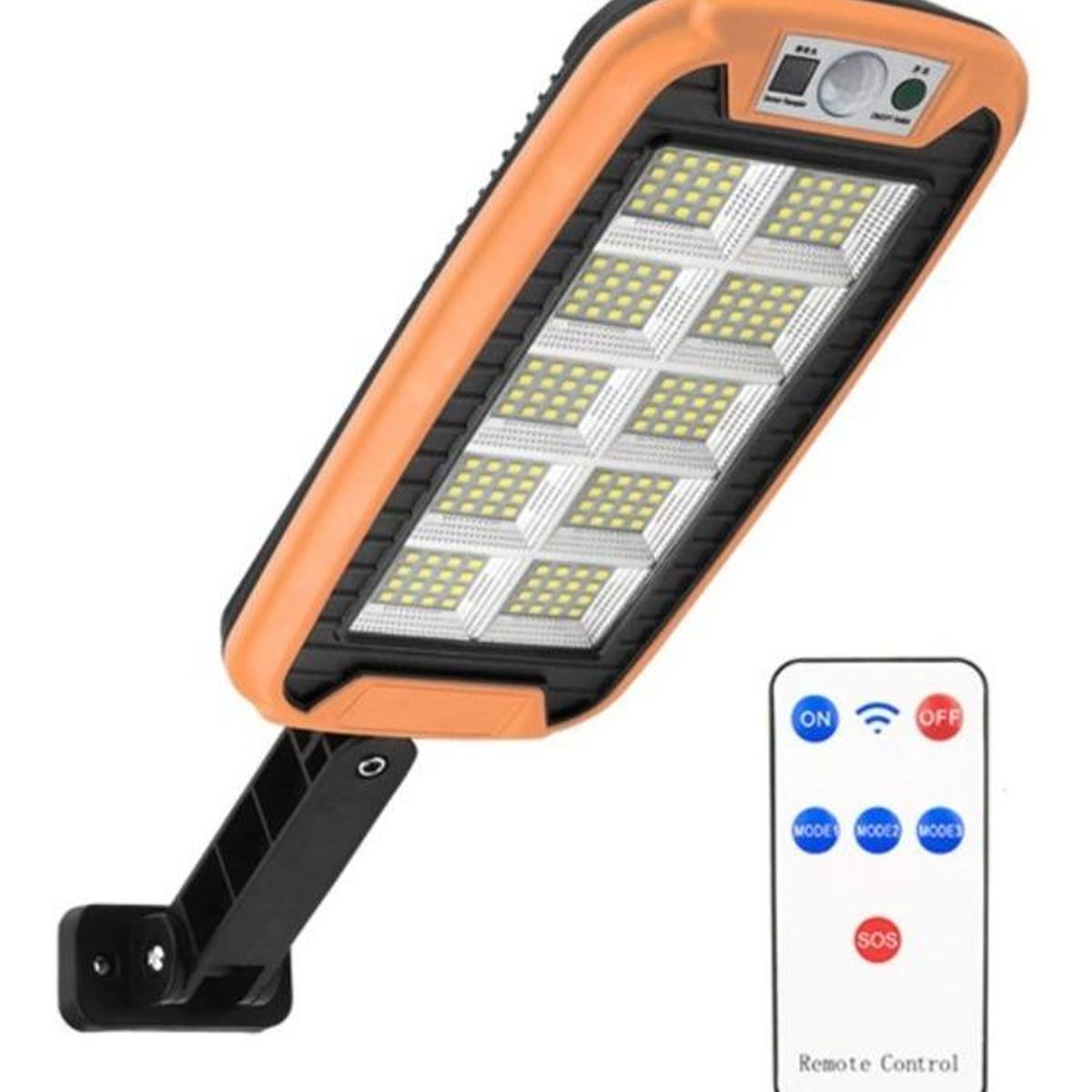 GENERICO - Foco Solar Exterior con Sensor de Movimiento y Control