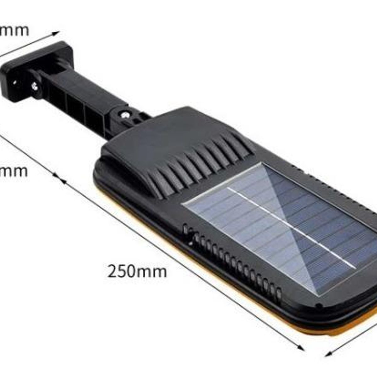 GENERICO - Foco Solar Exterior con Sensor de Movimiento y Control