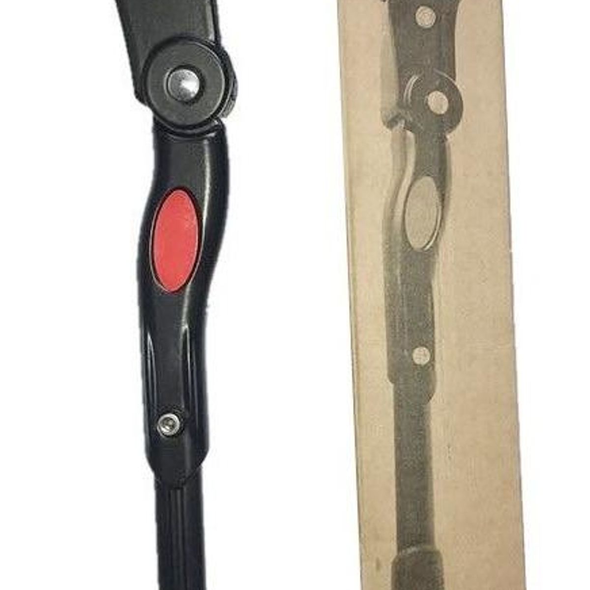 GENERICO - Soporte de Pata Ajustable para Bicicleta de Aluminio