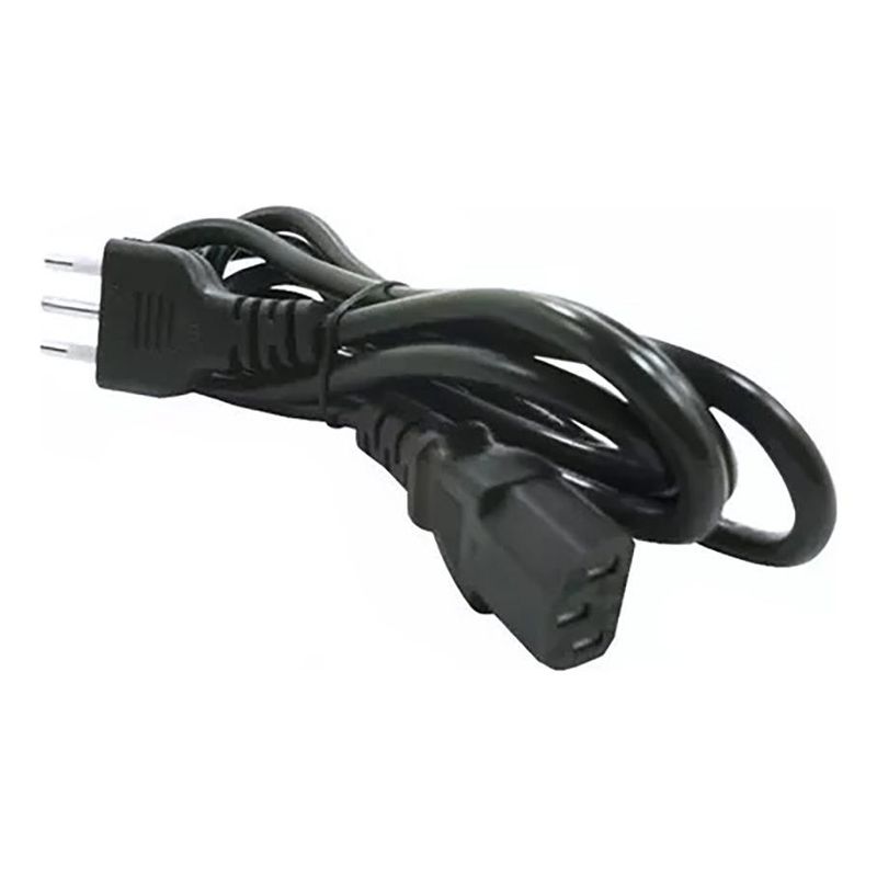 GENERICO - Cable de Alimentación de Poder para PC 15mts con Conexión a Tierra