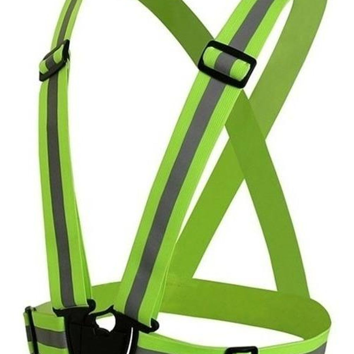 GENERICO - Chaleco Reflectante Ajustable para Ciclismo y Outdoors