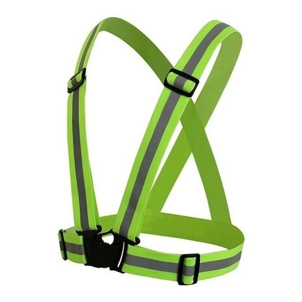 GENERICO - Chaleco Reflectante Ajustable para Ciclismo y Outdoors