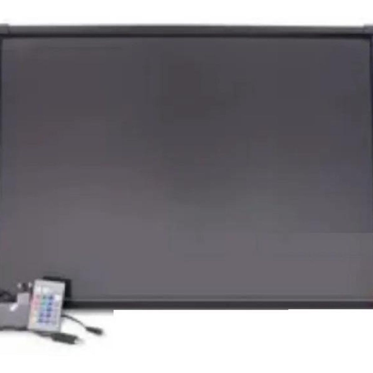 GENERICO - Pizarra LED Luminosa 60x80 cm con Plumones y Control Remoto