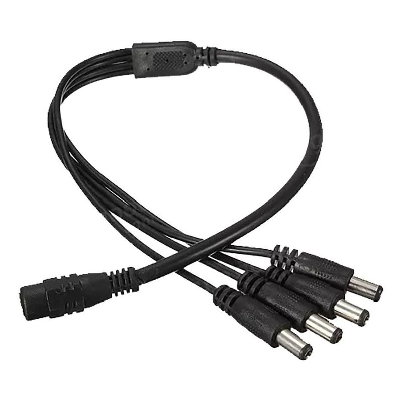 GENERICO - Divisor de Potencia DC a 4 Salidas para Cámaras de Seguridad