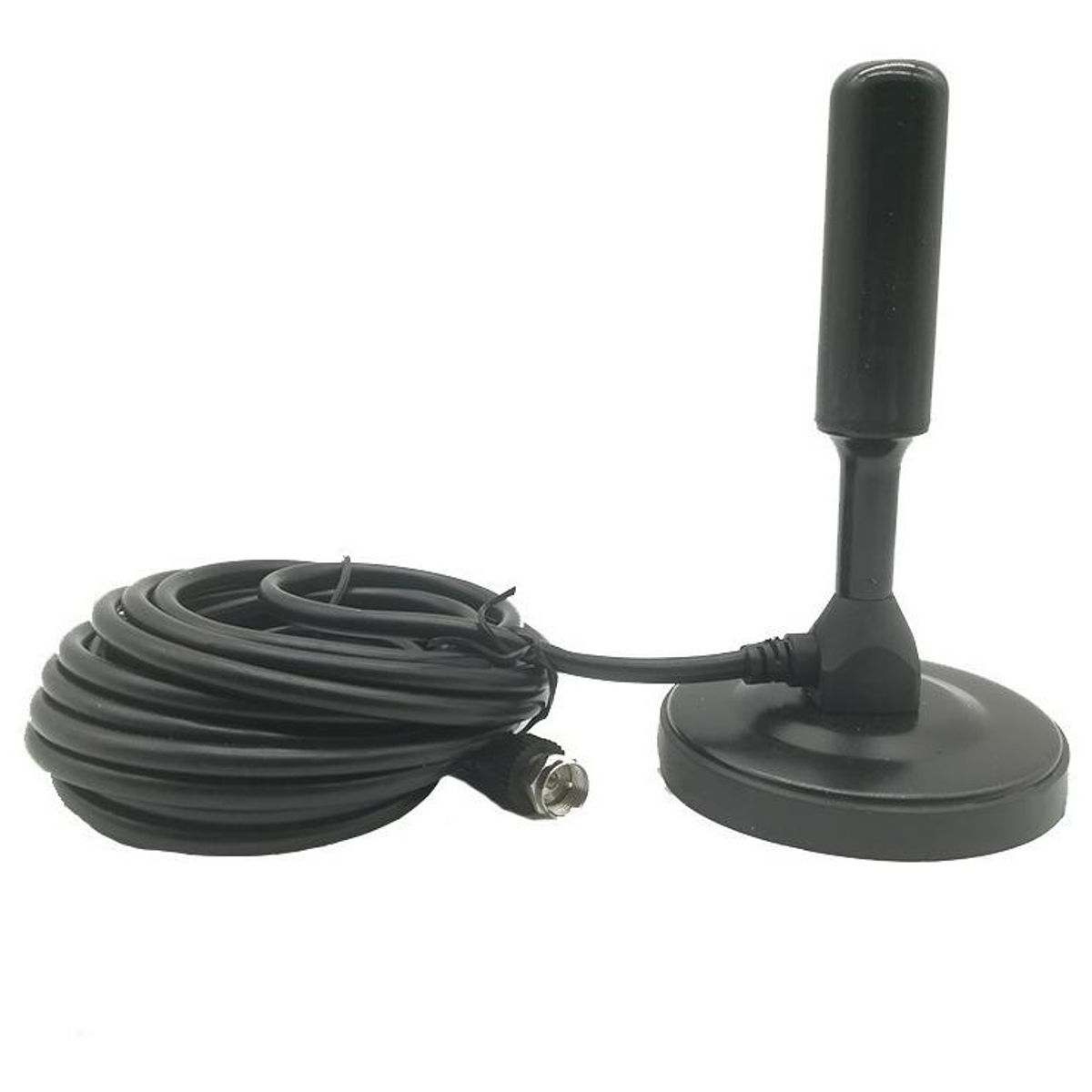 GENERICO - Antena Digital HD Interna 360 Grados con Cable de 4m