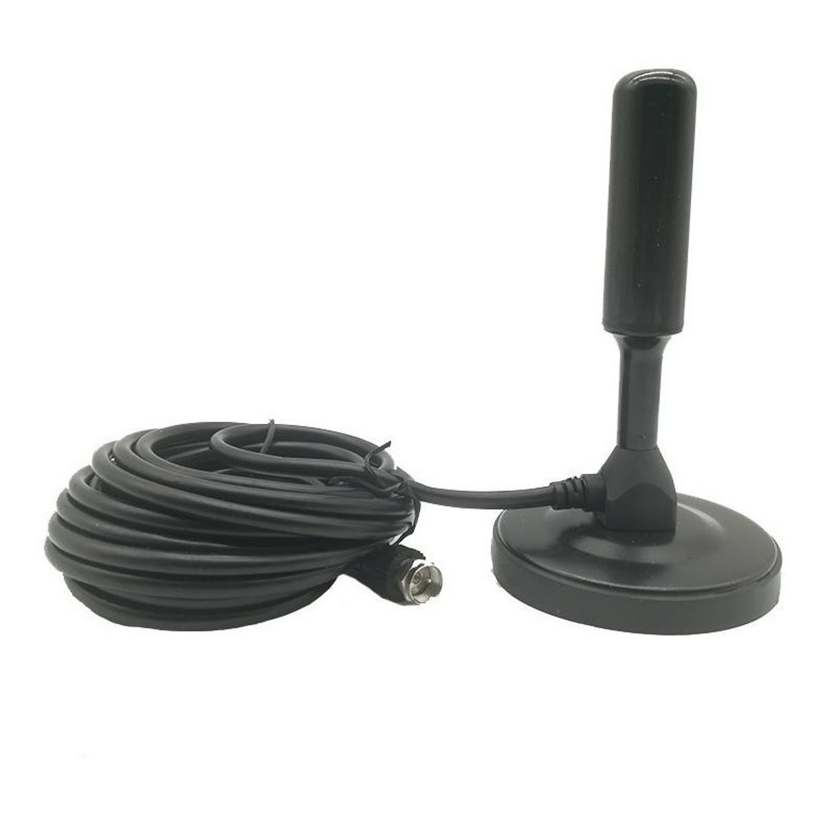 GENERICO - Antena Digital HD Interna 360 Grados con Cable de 4m