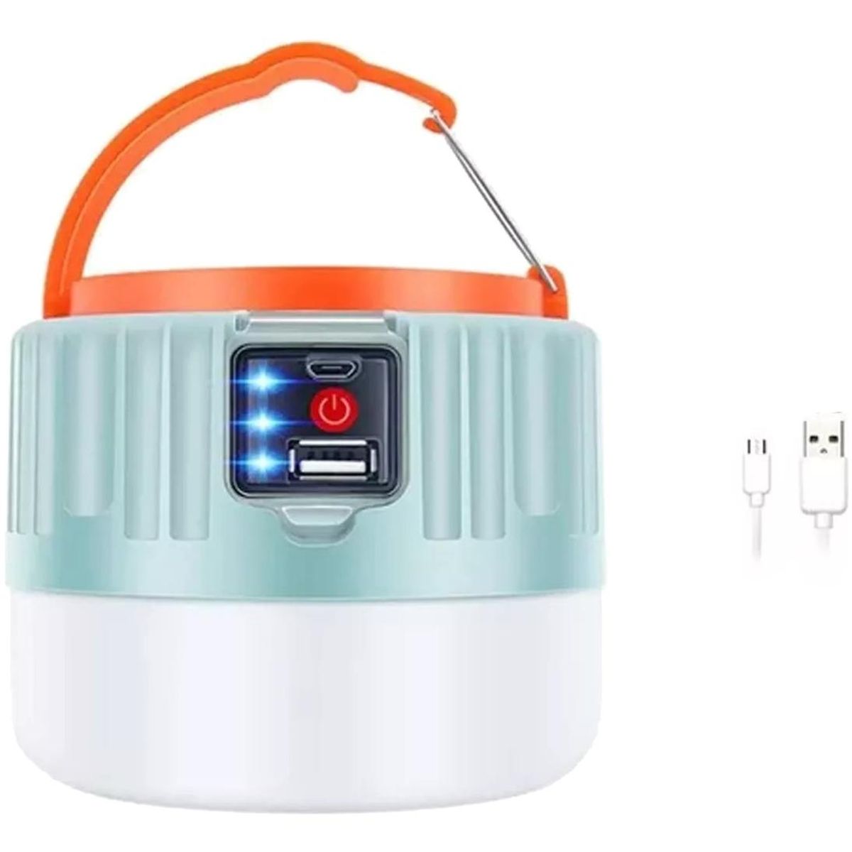 GENERICO - Lámpara Solar Multifuncional USB para Camping