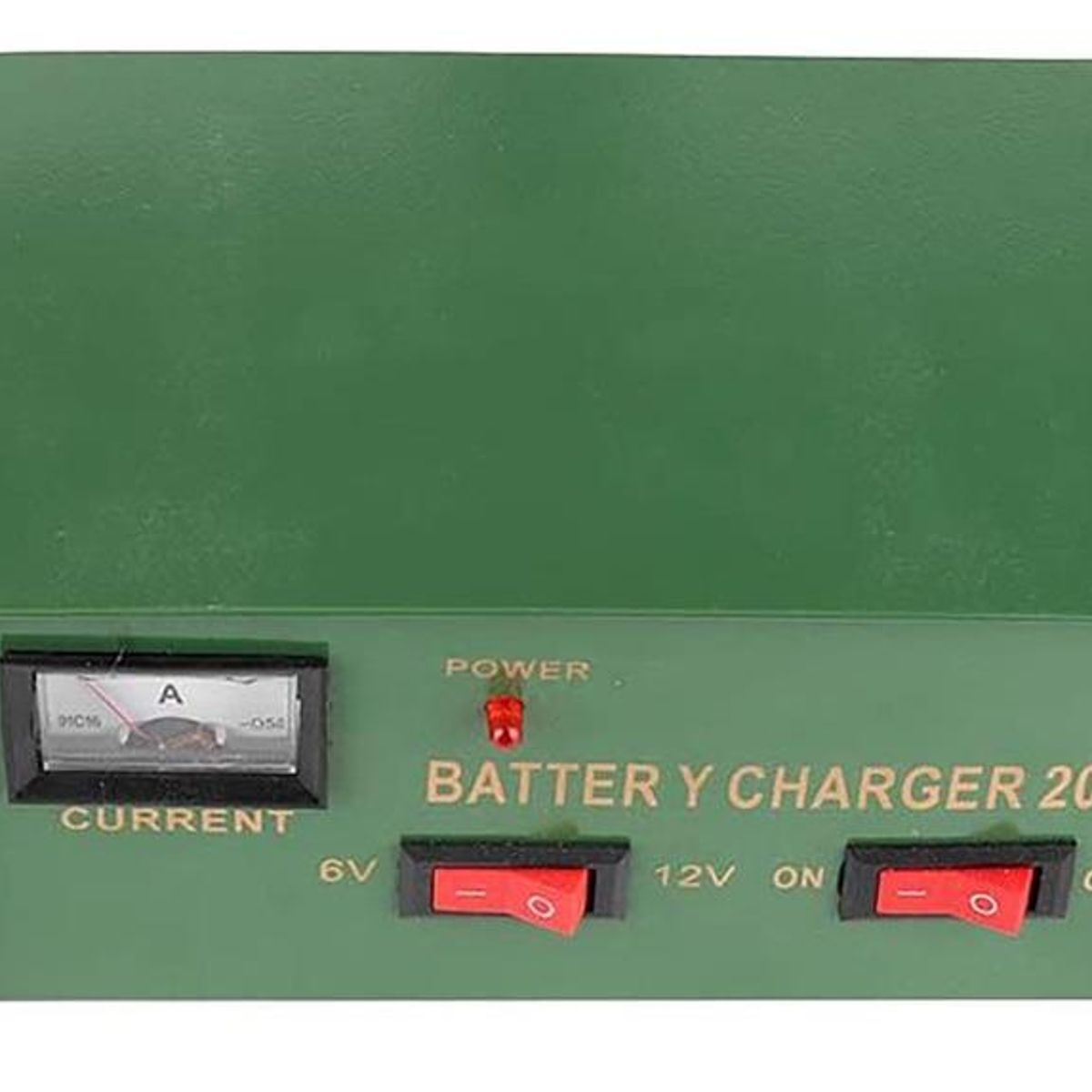 GENERICO - Cargador de Batería 12V y 6V para Autos y Motos 20A