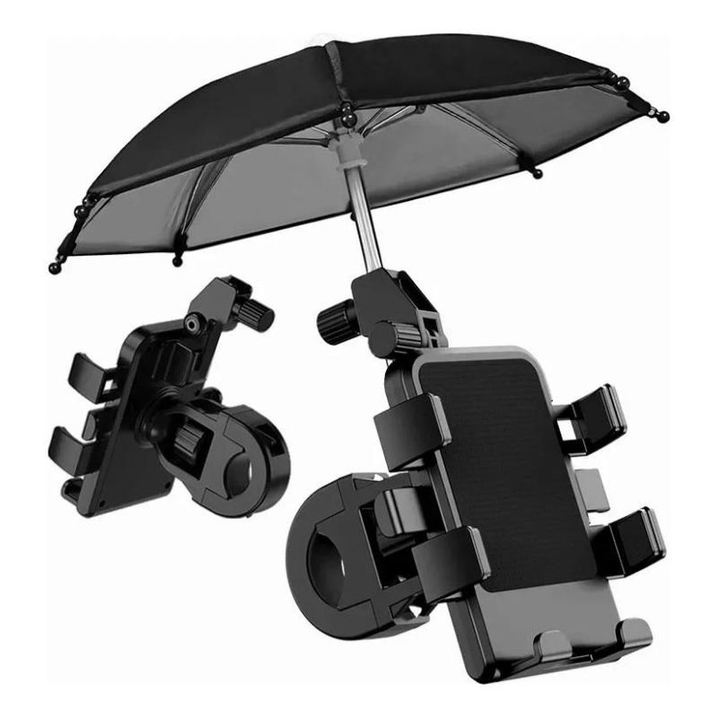GENERICO - Soporte Celular para Moto y Bicicleta con Base Impermeable