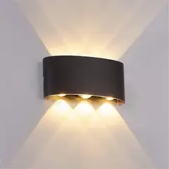GENERICO - Foco LED Aplique de Pared Impermeable para Exterior e Interior