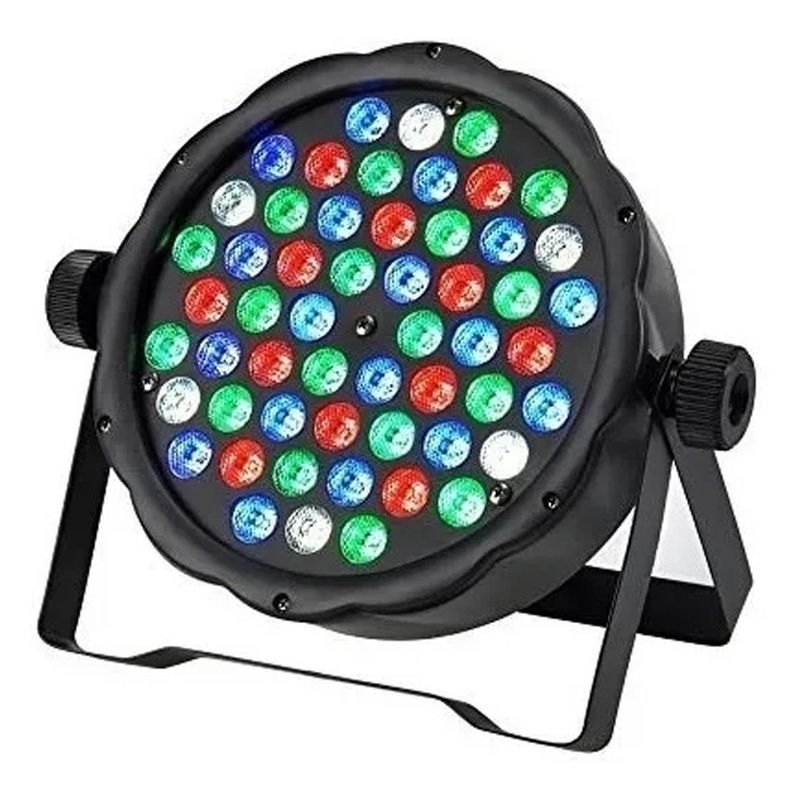 GENERICO - Foco Slim Par 54 LED RGBW para Eventos y Fiesta