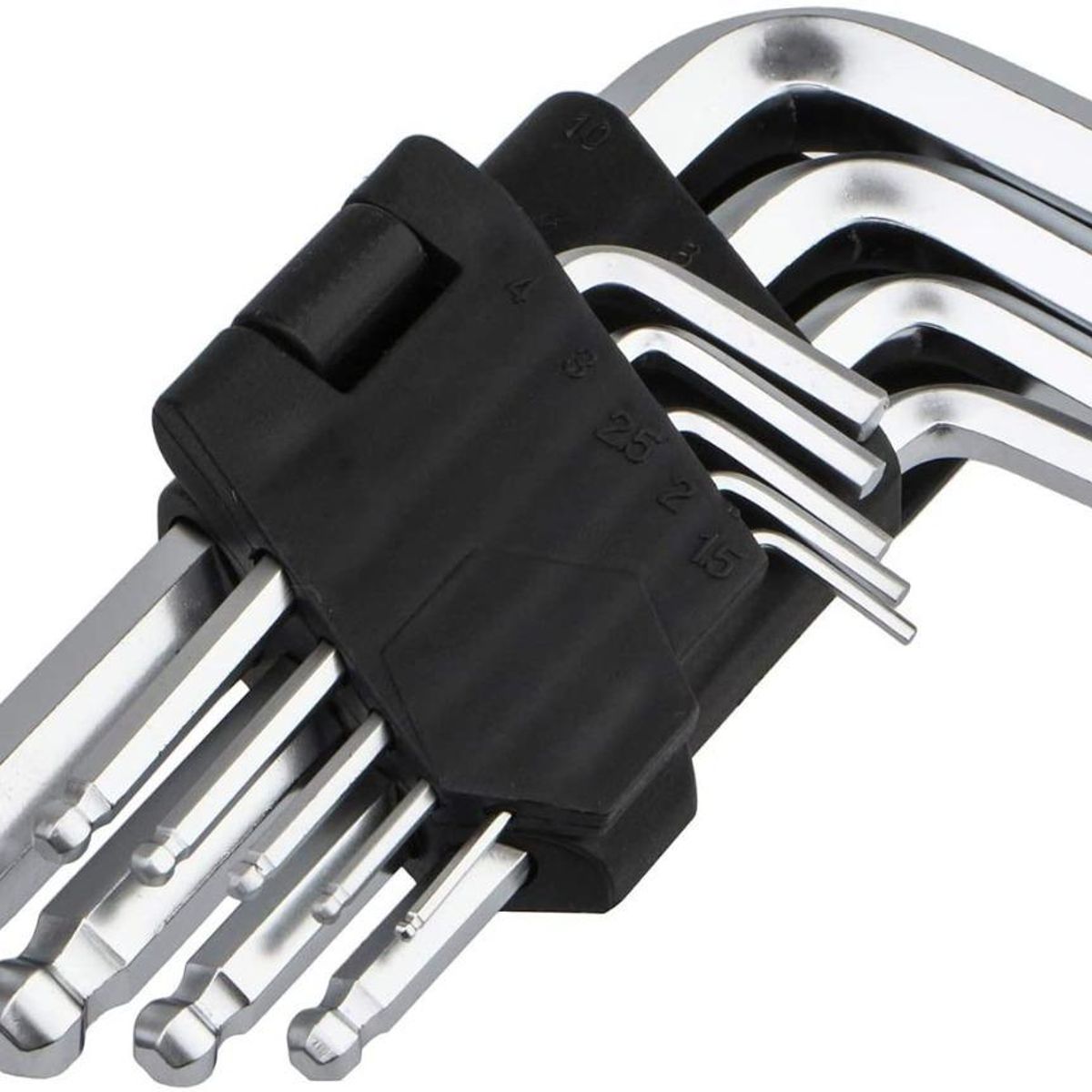 GENERICO - Juego de Llaves Allen Punta Bola - 9 Piezas Variadas