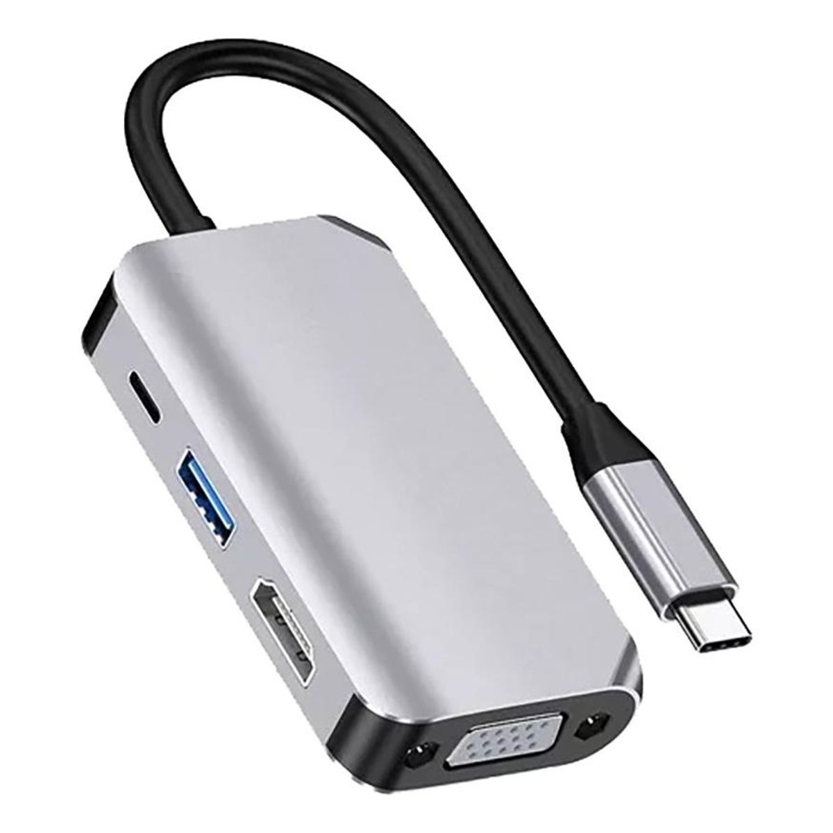 GENERICO - Adaptador Tipo-C a HDTV VGA y USB 30
