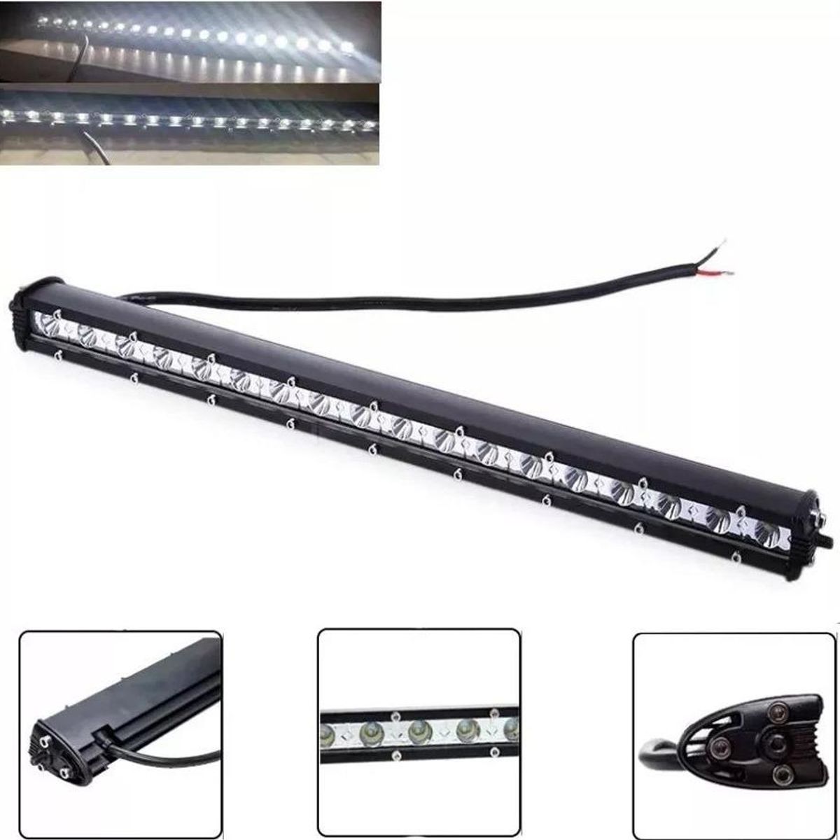 GENERICO - Barra Neblinero LED Slim 54W con 18 LEDs