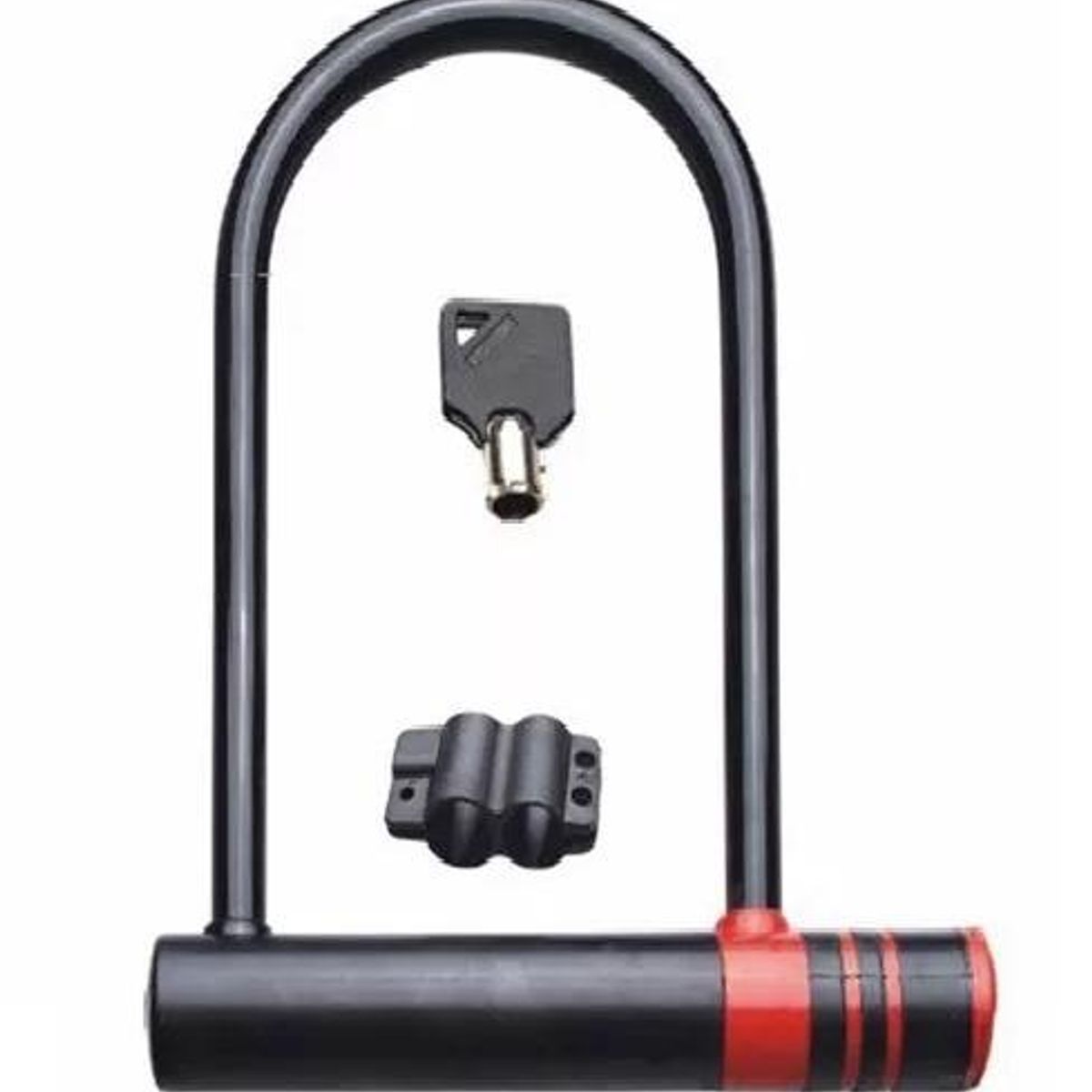 GENERICO - Candado Ulock para Bicicleta y Moto Doble Bloqueo de Acero
