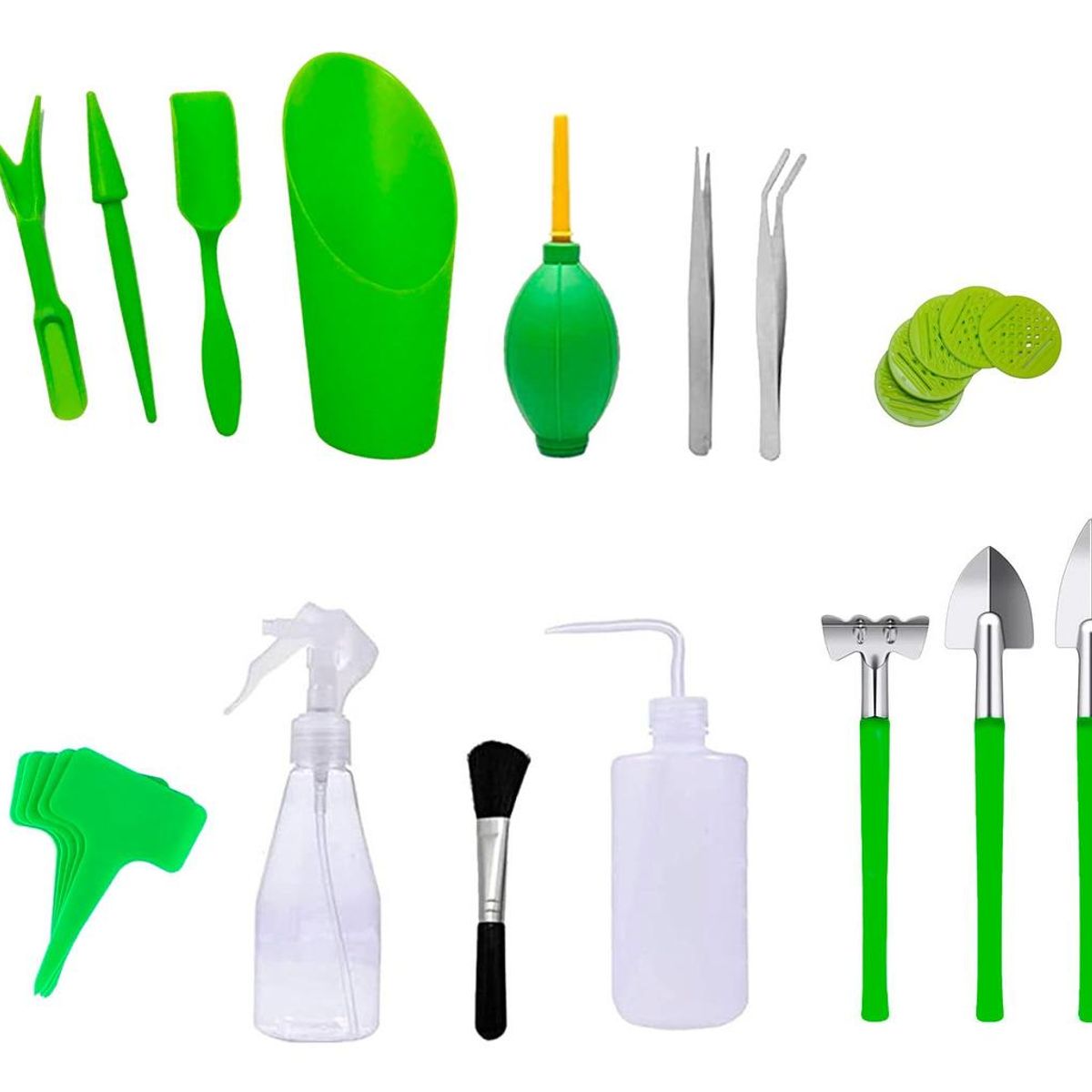 GENERICO - Kit de Herramientas Mini para Jardinería de 15 Piezas