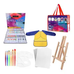 GENERICO - Set de Arte Infantil de 39 Piezas con Caballete