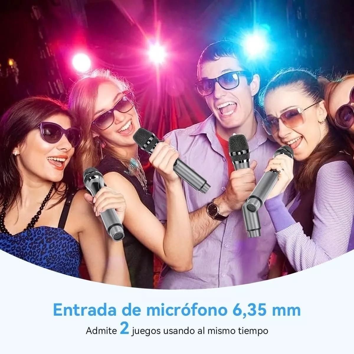 GENERICO - Micrófono Inalámbrico Profesional para Karaoke y Eventos 2pcs