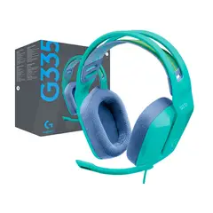 LOGITECH - Audífonos Gamer - G335 - 3.5 mm. - Mint (981-001023)