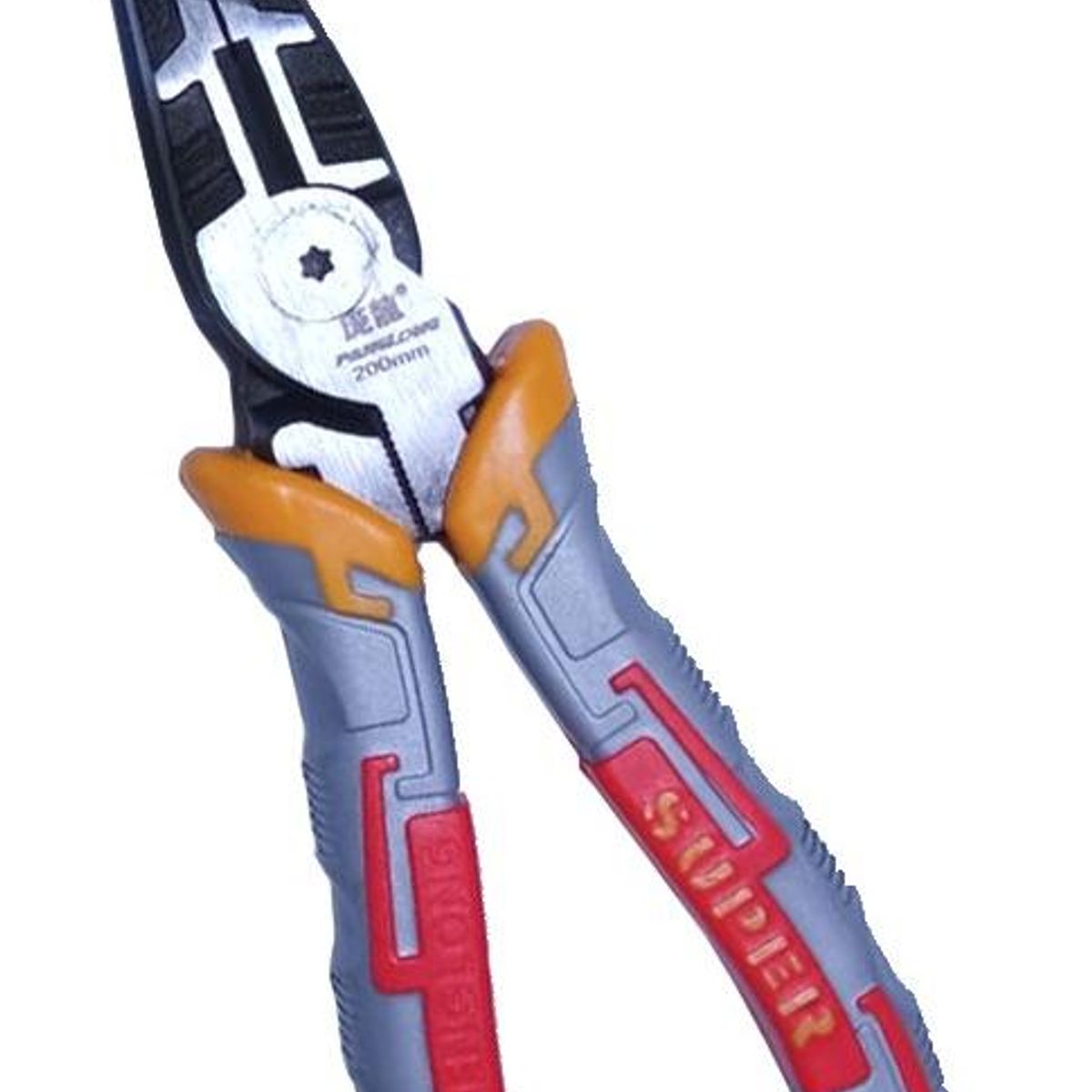 GENERICO - Alicate de Punta Larga 200mm Ideal para Precisión.