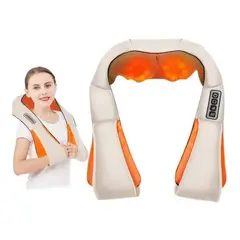 GENERICO - Masajeador Eléctrico Ergonómico para Cuello y Espalda