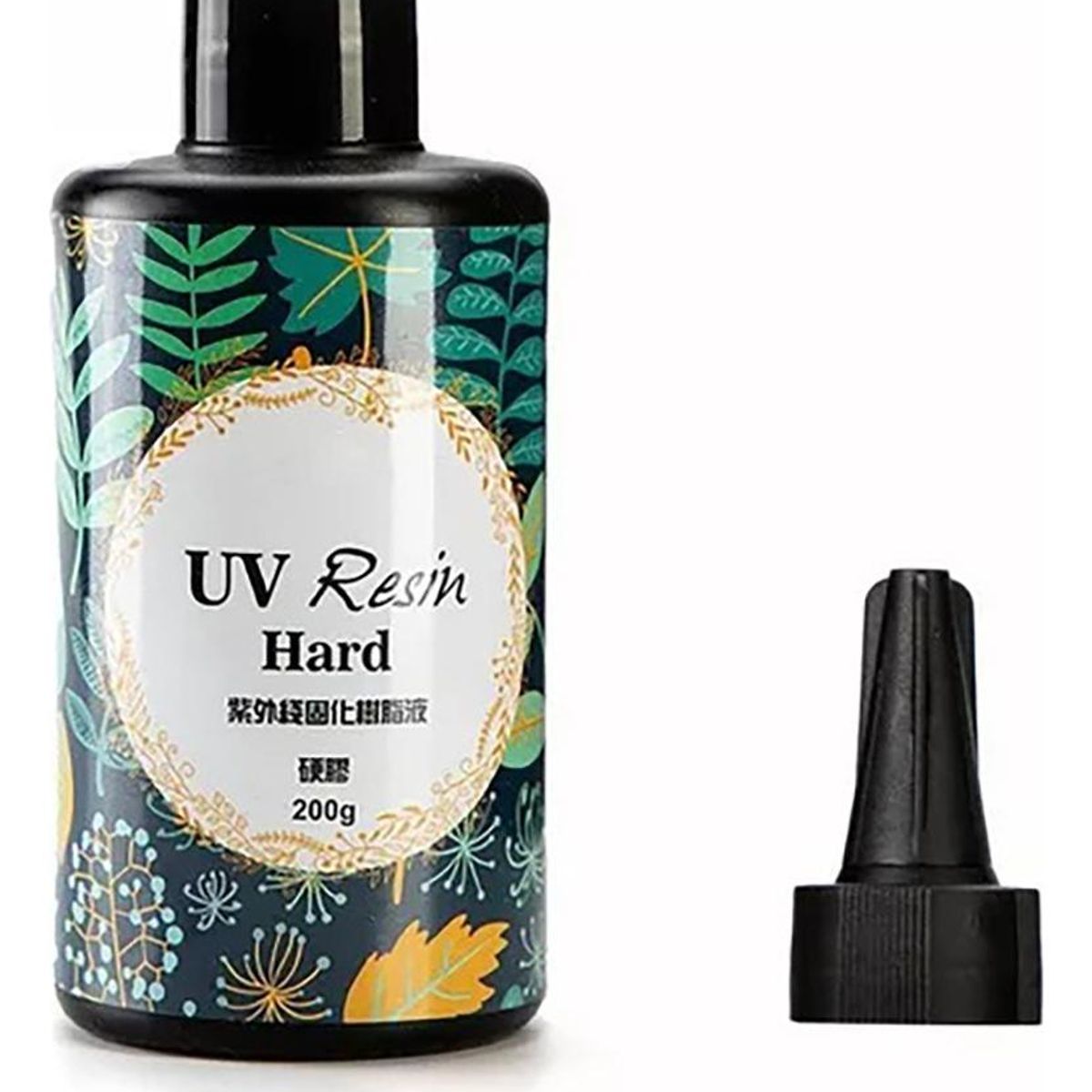 GENERICO - Resina UV 200g para Manualidades y Joyas - Secado Rápido