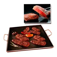GENERICO - Plancha Churrasquera de Fierro de 5mm 40x50cm