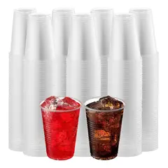 GENERICO - Vasos Plásticos Desechables 50 Unidades de 200 cc