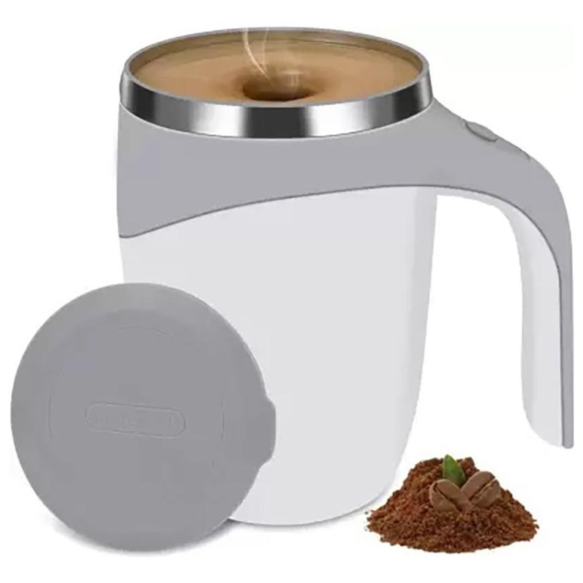 GENERICO - Taza Automática de Acero Inoxidable para Mezcla de Bebidas