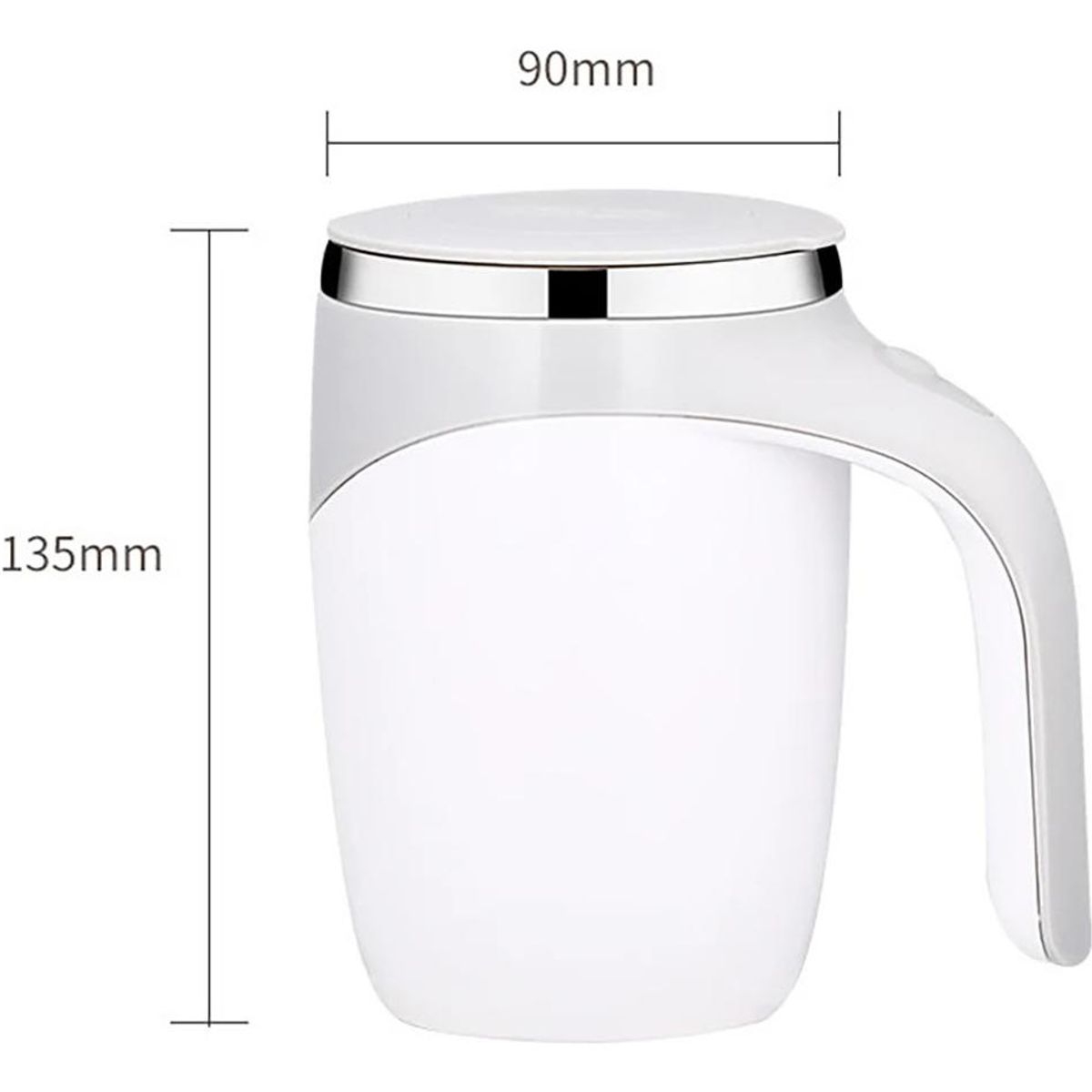 GENERICO - Taza Automática de Acero Inoxidable para Mezcla de Bebidas