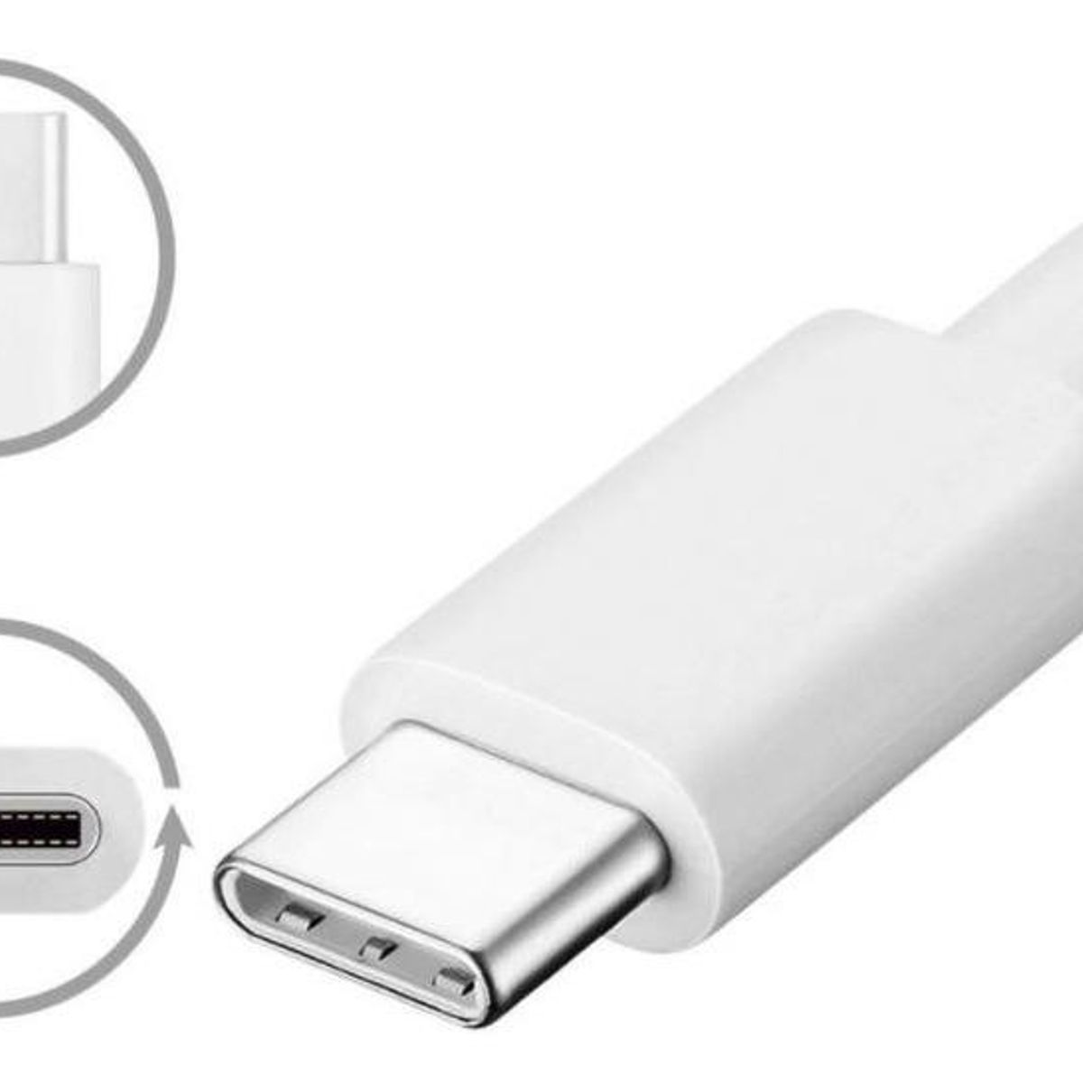 GENERICO - Cable USB Tipo C a Tipo C para Carga Rápida y Datos 1m