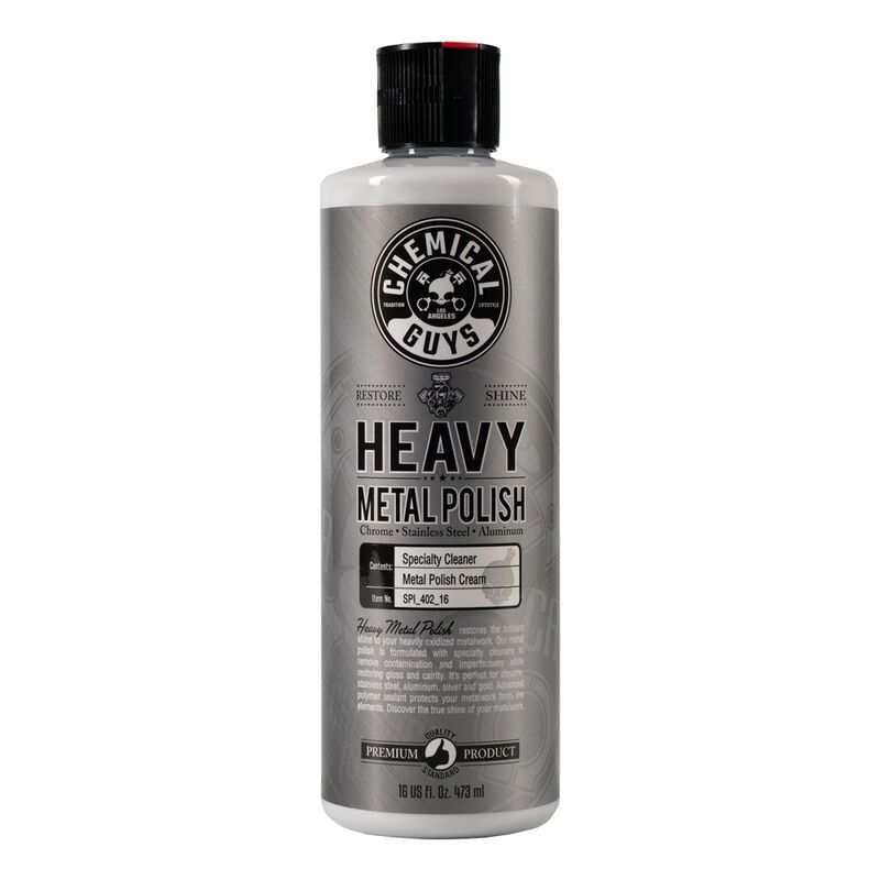 CHEMICAL GUYS - Pulimento metales Chemical Guys Heavy Metal Polish - 473 ml
