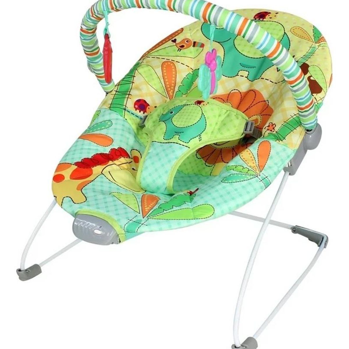 GENERICO - Silla Mecedora Vibradora con Juguetes para Bebé