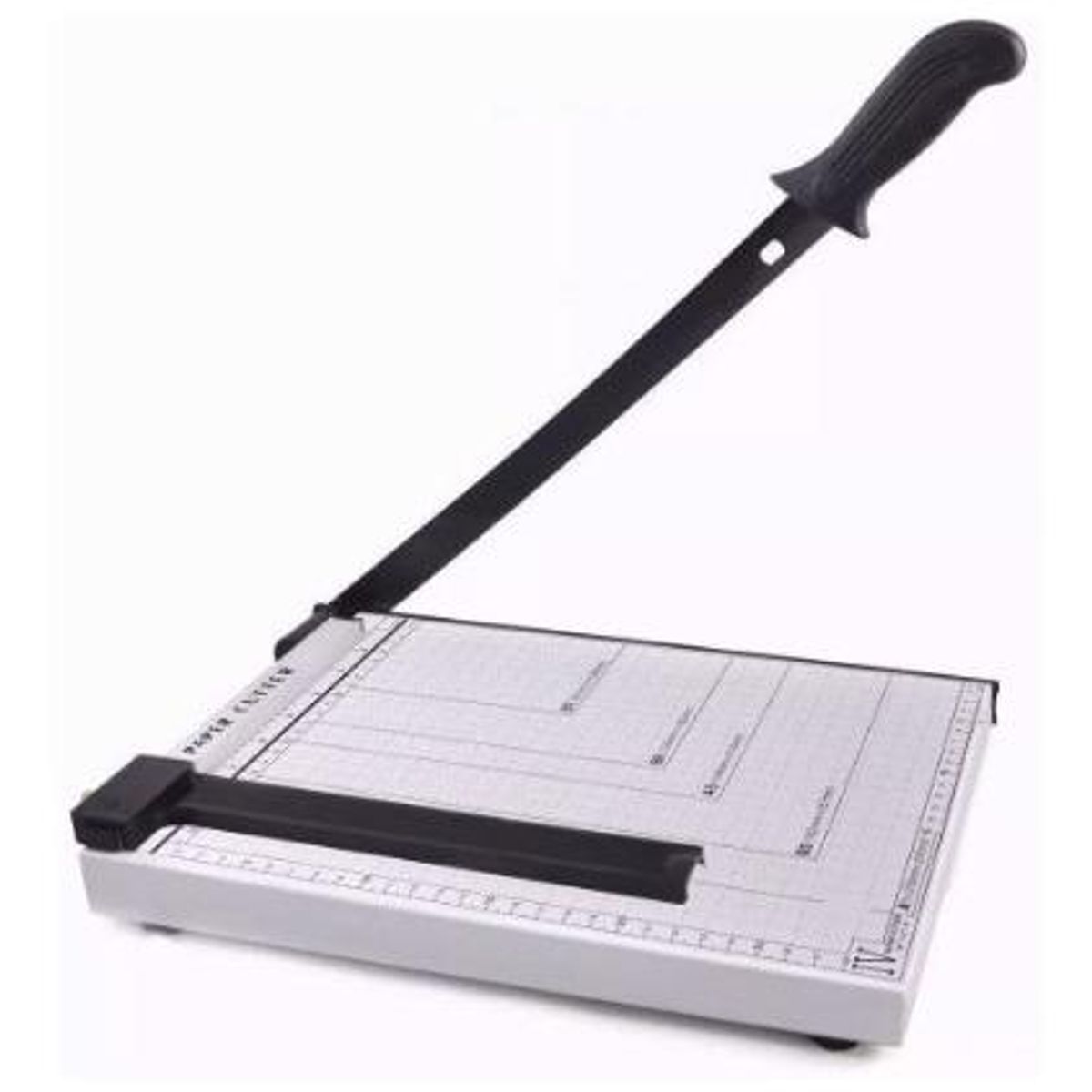 GENERICO - Guillotina Metálica 25x25 cm con Cuchilla Autoafilable