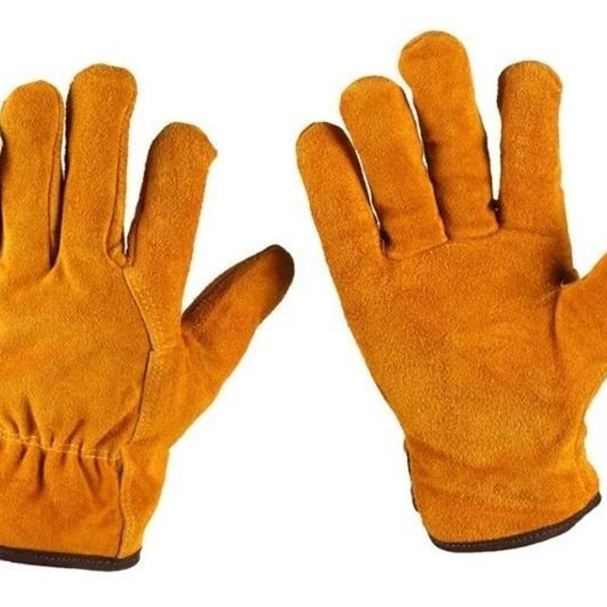 GENERICO - Guantes de Descarne Rojos para Soldadura Talla Estándar