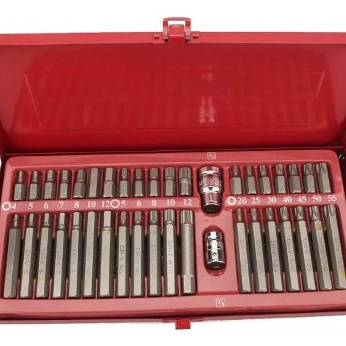 GENERICO - Kit de 40 Puntas Torx Allen Imbus Cortas y Largas