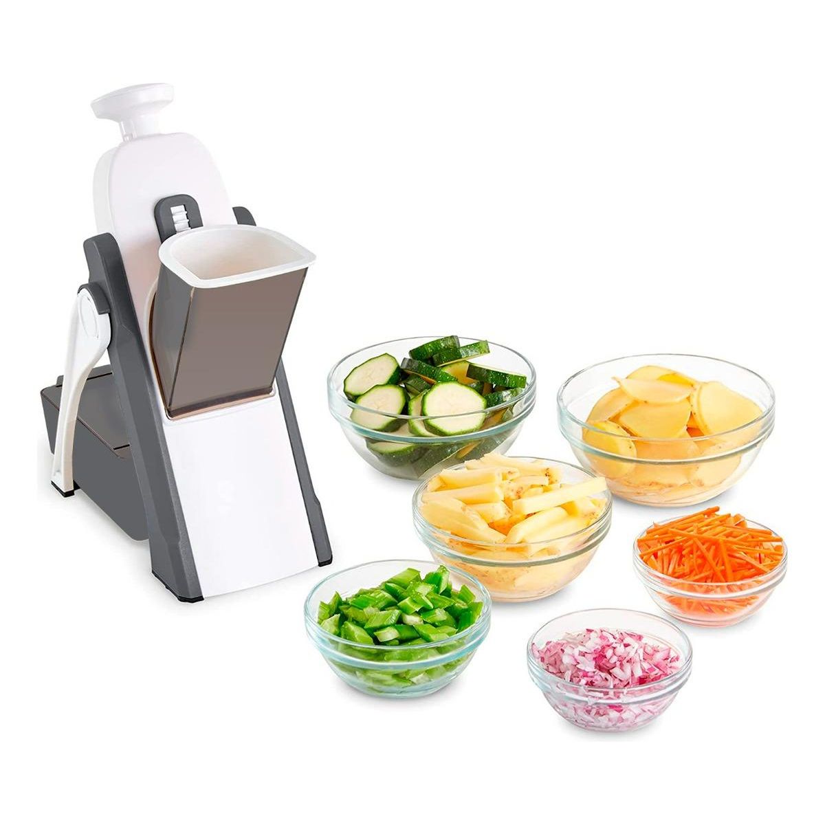 GENERICO - Cortador Mandolina Ajustable para Verduras y Frutas