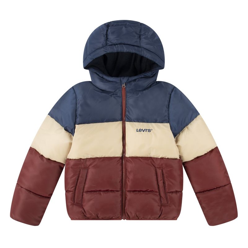 LEVIS - Parka Niño Color Block Puffer Levis