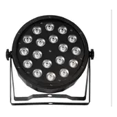 GENERICO - Foco Proyector LED RGBW 18 Canales DMX para Fiestas