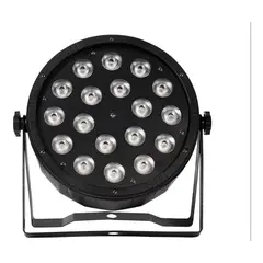 GENERICO - Foco Proyector LED RGBW 18 Canales DMX para Fiestas