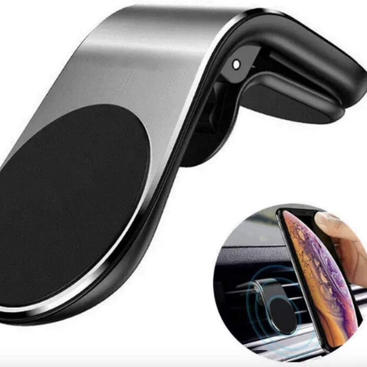 GENERICO - Soporte Magnético para Celular en Auto - Diseño Compacto