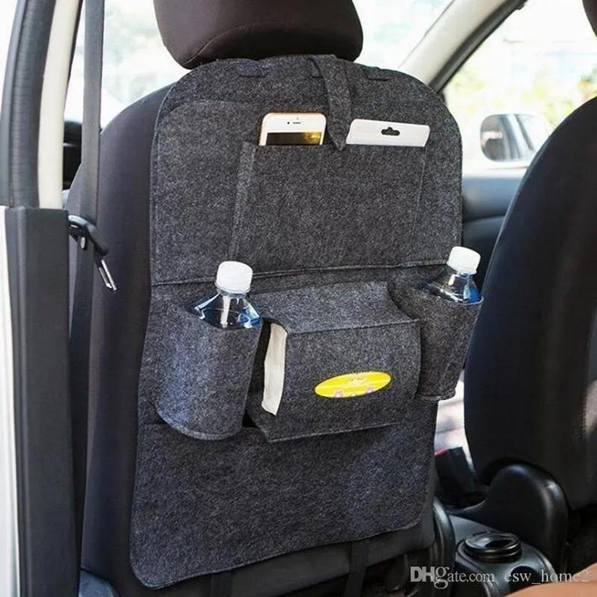 GENERICO - Bolso Organizador de Fieltro para Asiento de Auto