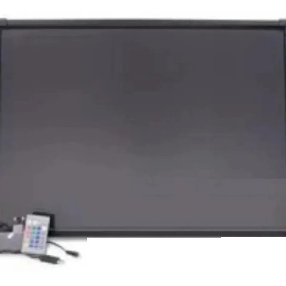 GENERICO - Pizarra LED Luminosa 50x70 cm con Plumones y Control Remoto
