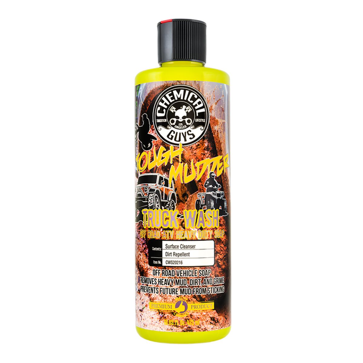 CHEMICAL GUYS - Shampoo vehículo off road Chemical Guys Tough Mudder