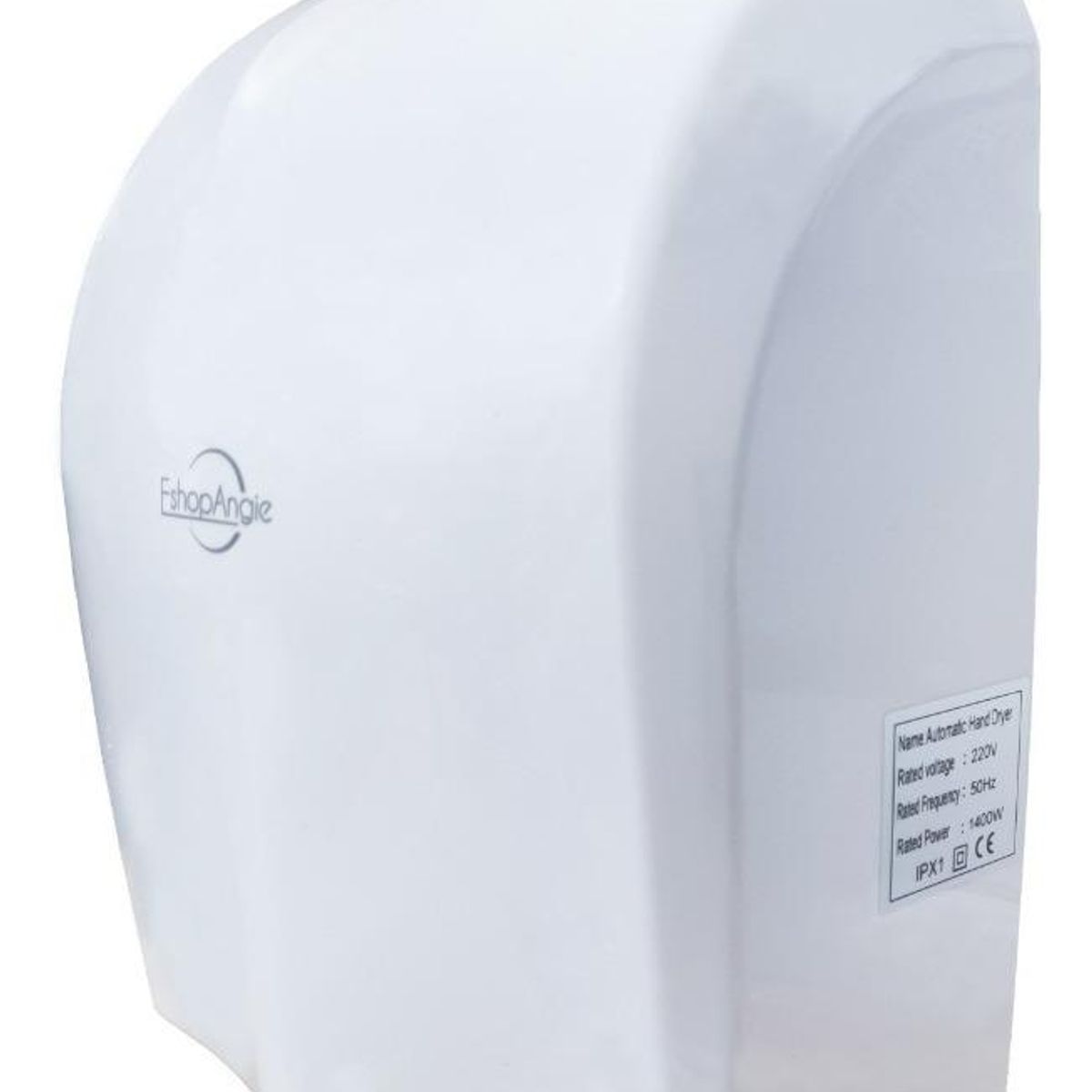 GENERICO - Secador de Manos Automático con Sensor Infrarrojo Blanco