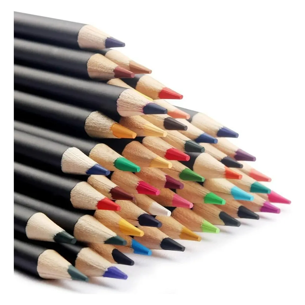 GENERICO - Juego de 72 Lápices de Colores para Dibujo y Arte