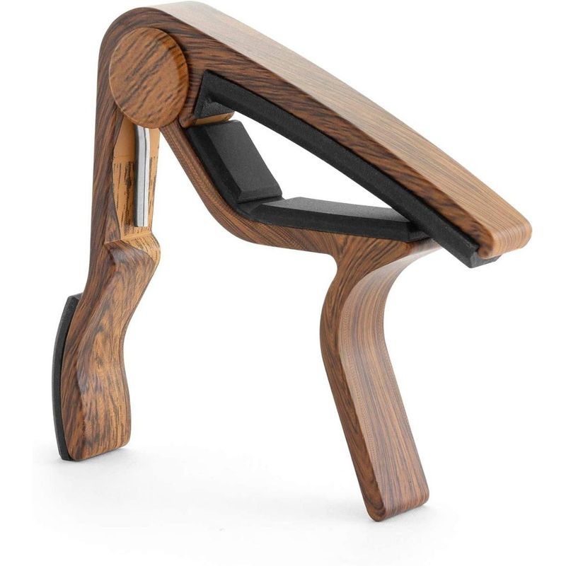 GENERICO - Cejilla de Guitarra Elegante con Acabado en Madera