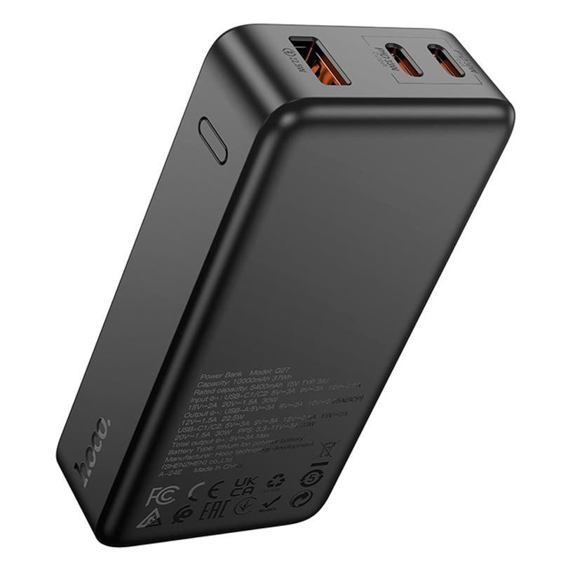HOCO - Power bank HOCO Q27 TurboCharge 33W  Energía rápida y portátil